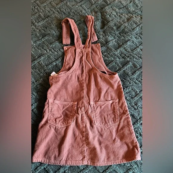Reformation Lane Jumper corduroy mini Overall Dress size 4 - Picture 5 of 8